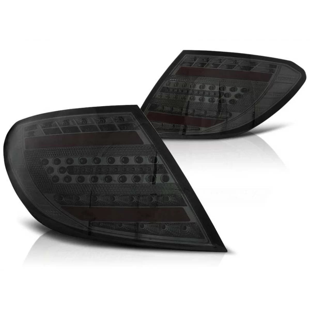 Tuning LED tail light set suitable for Mercedes C-Class W204 2007-2010 sedan, left and right