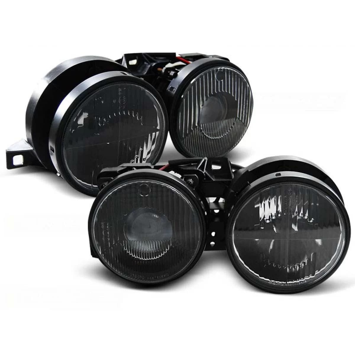 Tuning headlight set with lenses suitable for BMW 3 E30 11.1982-06.1994 sedan/coupe/cabriolet/estate, left and right