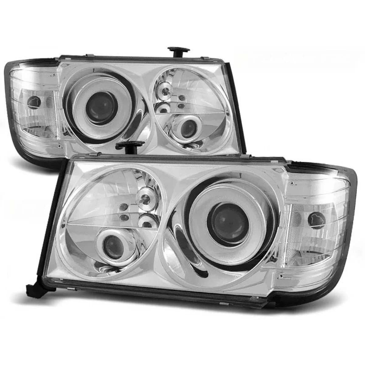 Tuning headlight set suitable for MERCEDES W124 01.1985-04.1993, left and right