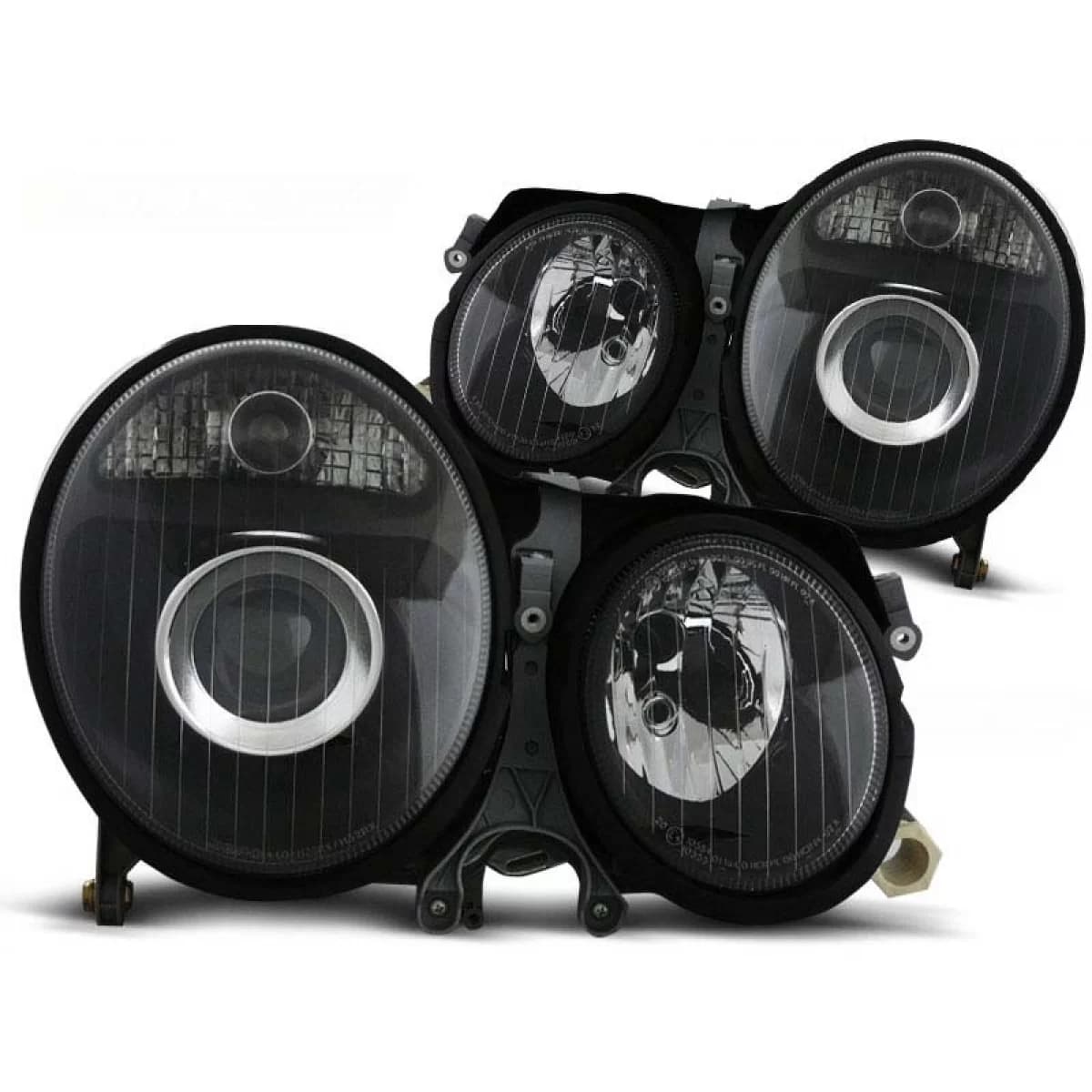 Tuning headlight set suitable for MERCEDES W210 E-CLASS 06.1999-2002, left and right