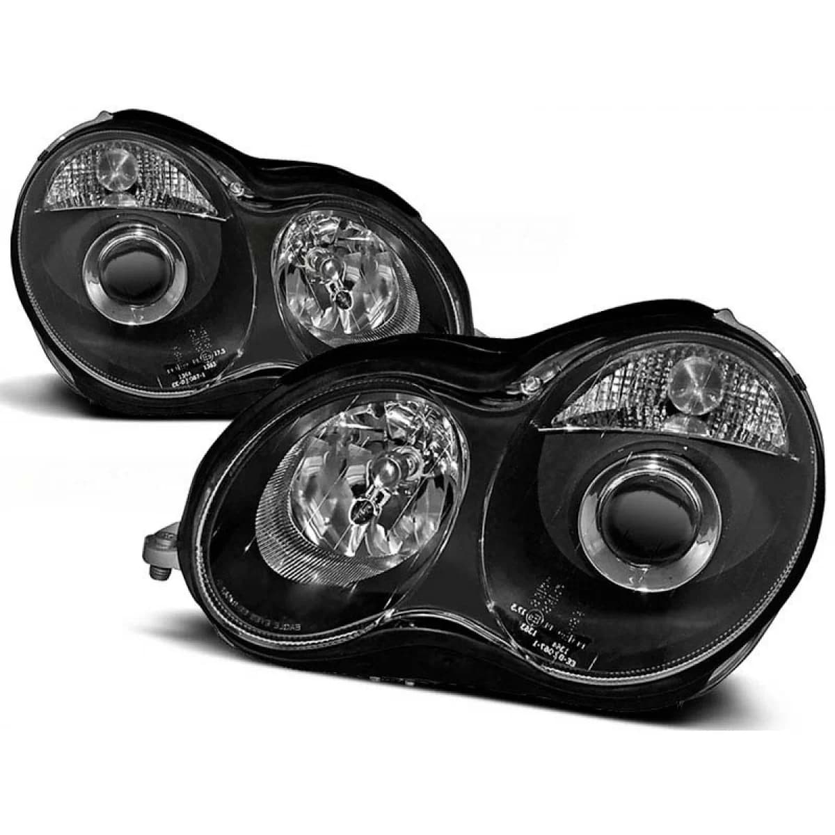 Tuning headlight set suitable for MERCEDES W203 C-CLASS 07.2000-03.2004, left and right