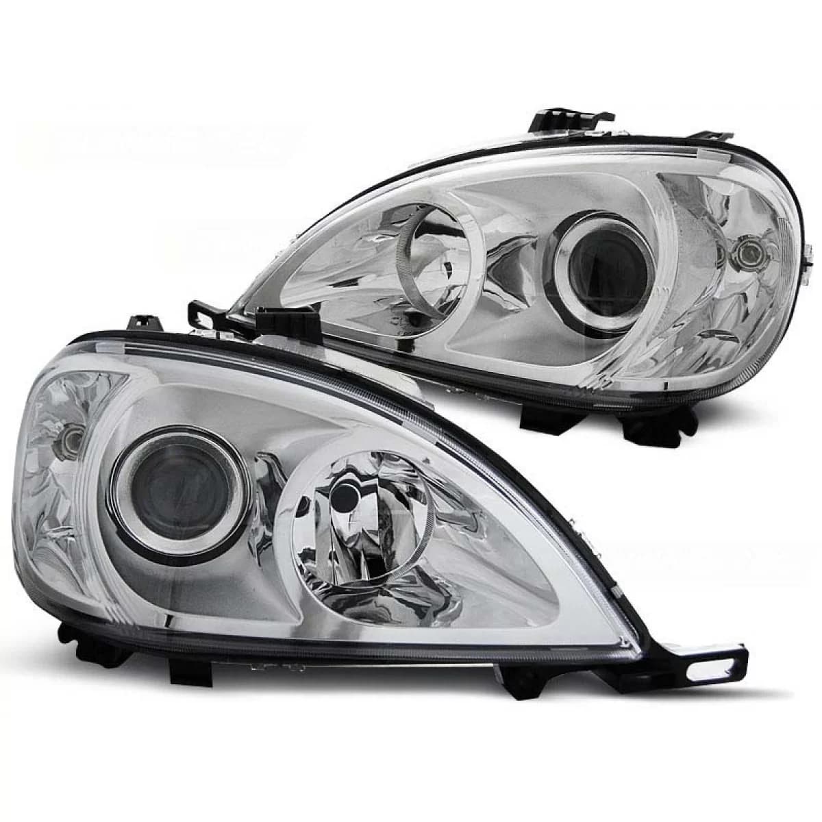 Tuning headlight set suitable for MERCEDES W163 ML CLASS 03.1998-08.2001, left and right