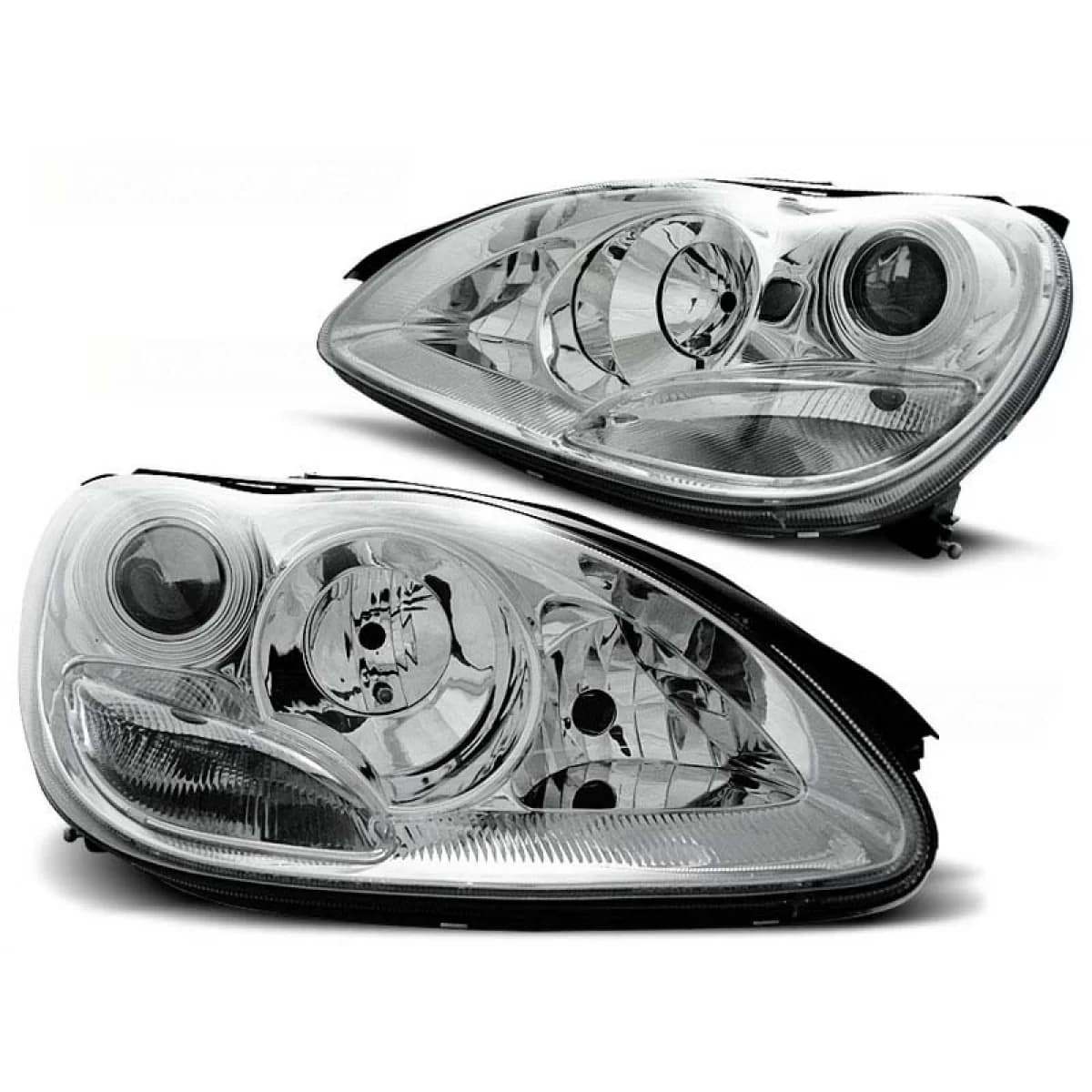 Tuning headlight set suitable for MERCEDES W220 S-CLASS 09.1998-05.2005, left and right