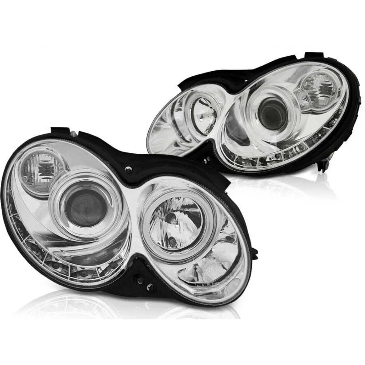 Tuning headlight set suitable for MERCEDES W209 CLK 2003-2010, left and right
