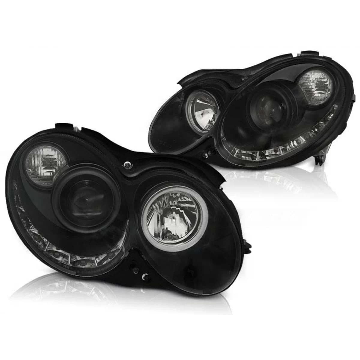 Tuning headlight set suitable for MERCEDES W209 CLK 2003-2010, left and right