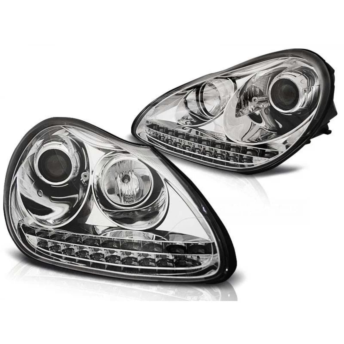 Tuning xenon headlight kit suitable for PORSCHE CAYENNE 2002-2006, left and right