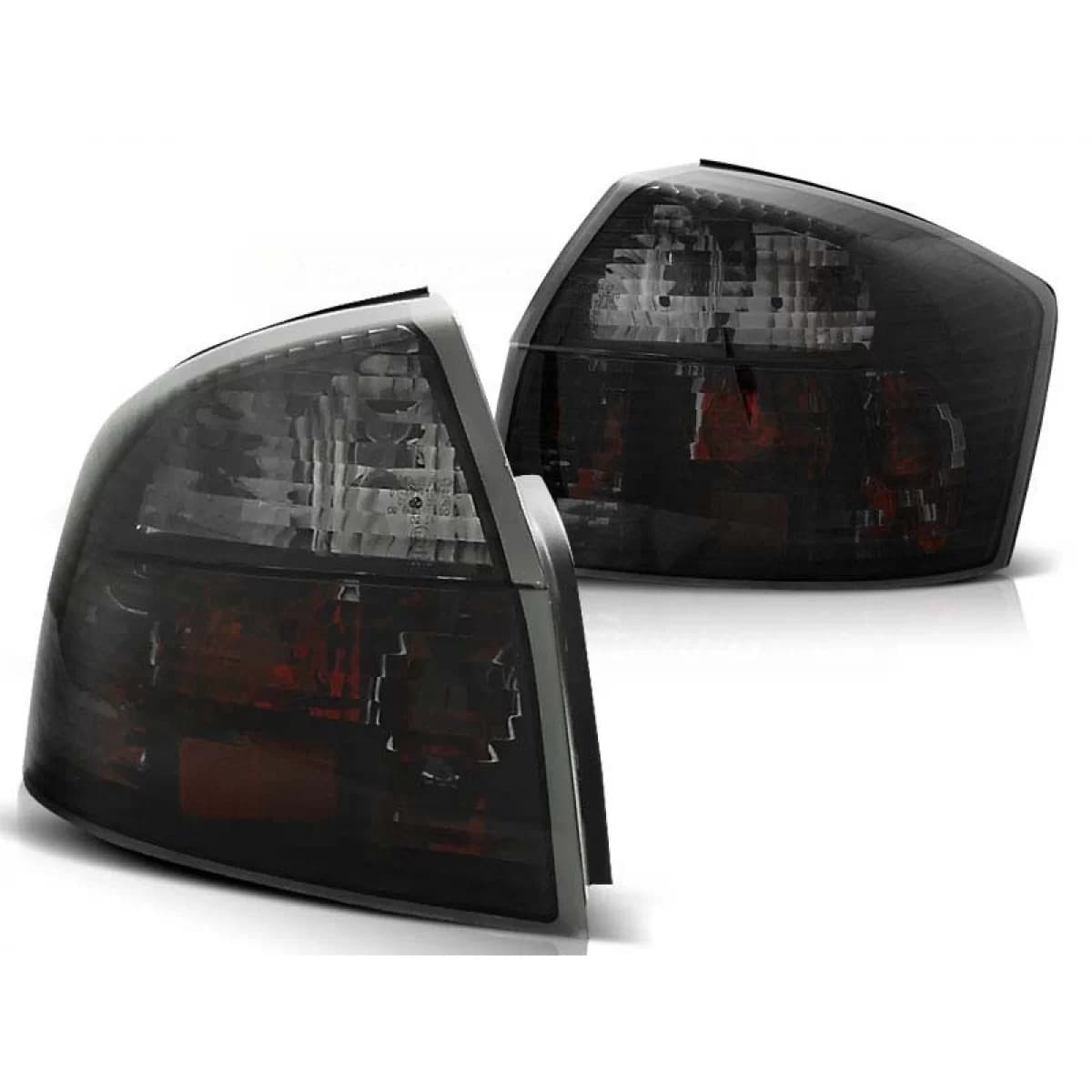 Tuning tail light set suitable for Audi A4 10.2000-10.2004 sedan fully smoked, left and right