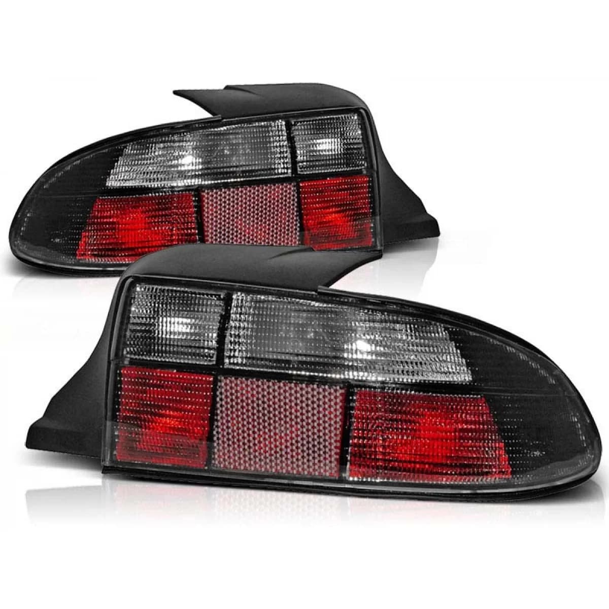 Tuning tail light set suitable for BMW Z3 01.1996-1999 convertible with black base, left and right