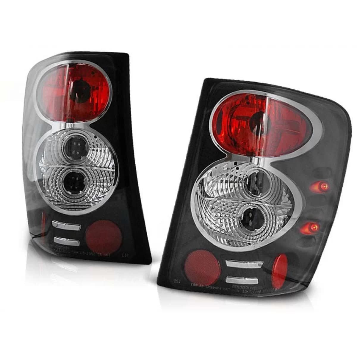 Tuning tail light set suitable for Jeep Grand Cherokee WJ 1999-05.2005 with black base, left and right