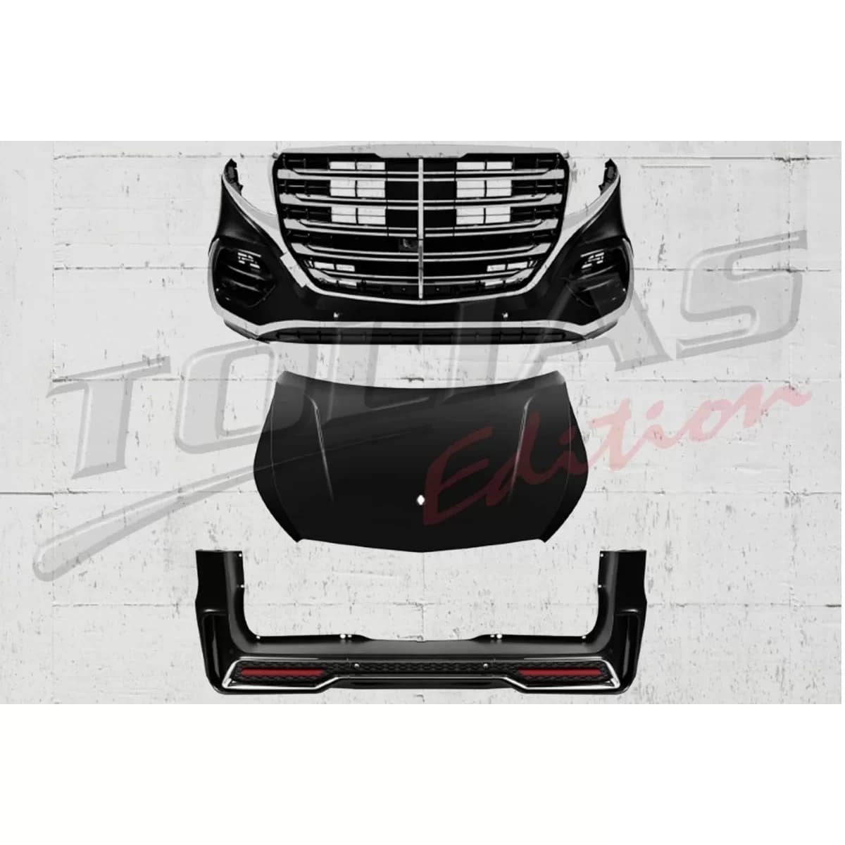 Complete Body Kit suitable for Mercedes V-Class W447 Vito (2014-) US Design