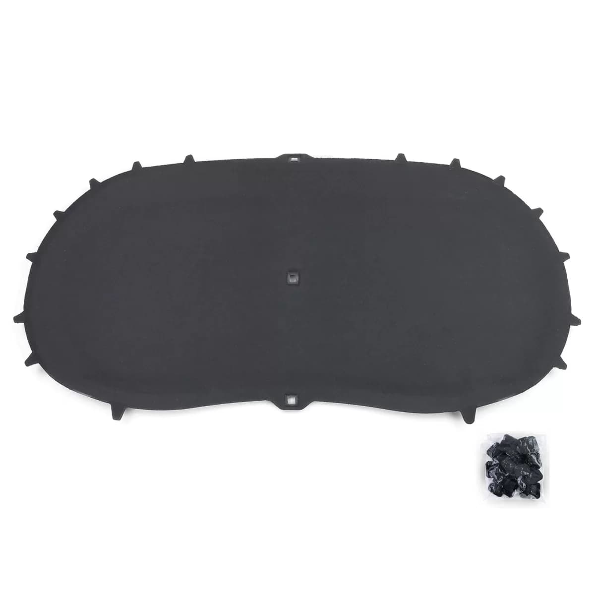 Bonnet insulation mat with clips for VW Tiguan 5N 11—18
