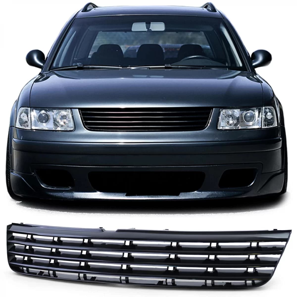 Sport grille radiator grille without emblem for VW Passat 3B sedan variant 96-00