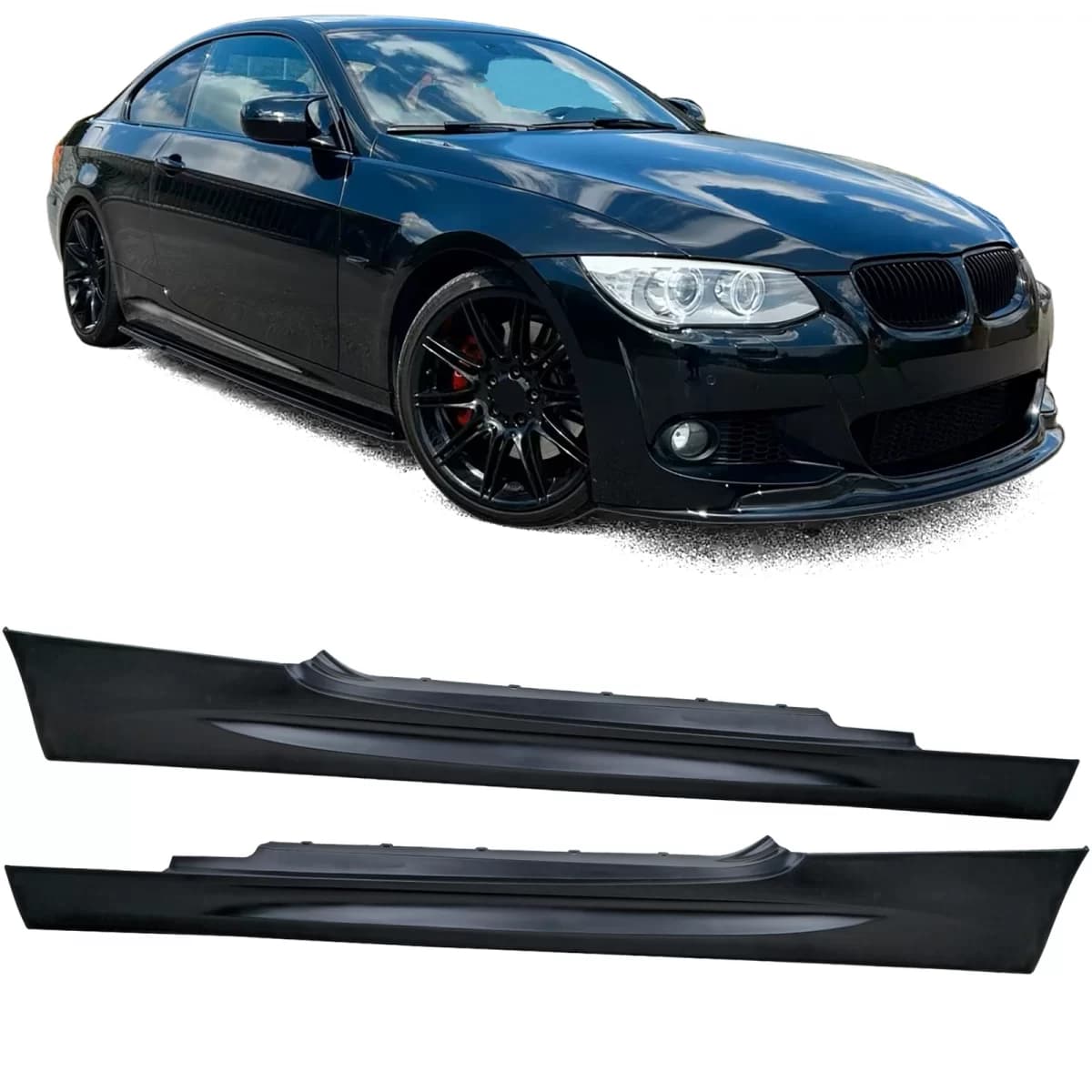 Sport side skirts fit for 3 Series BMW E92 E93 Coupe Convertible
