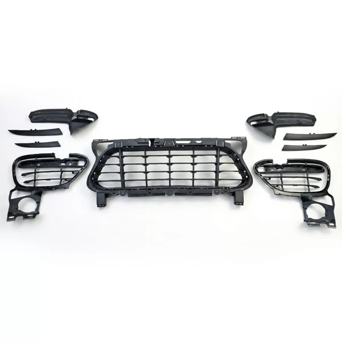 Front grille set bumper for Porsche Cayenne 958 92A pre-facelift 10-14 Turbo