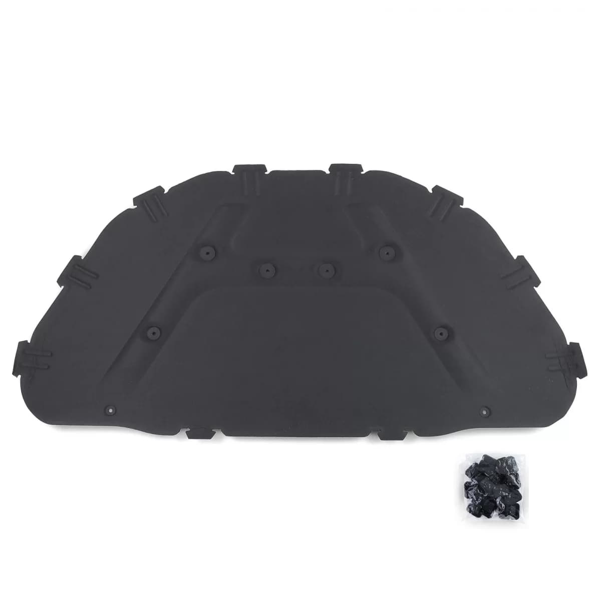 Bonnet insulation mat with clips suitable for BMW X1 E84 09-15