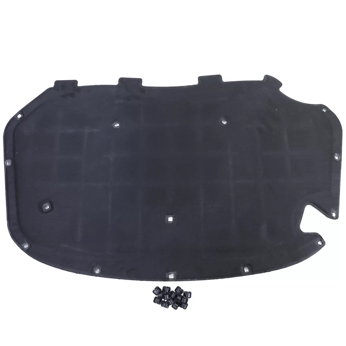 Insulation mat hood + clips for Skoda Superb 3T sedan estate 08-15
