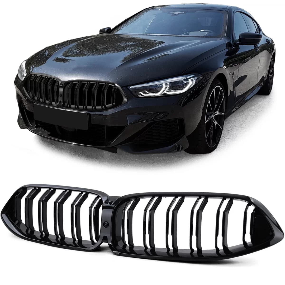 Sport double-slat performance gloss grille suitable for 8 Series BMW G14 G15 G16