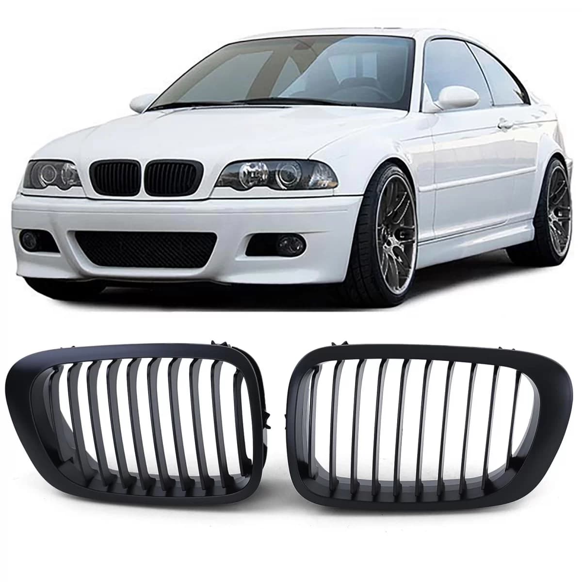 Sport grille Performance black suitable for BMW 3 Series E46 Coupe Cabrio 99-03