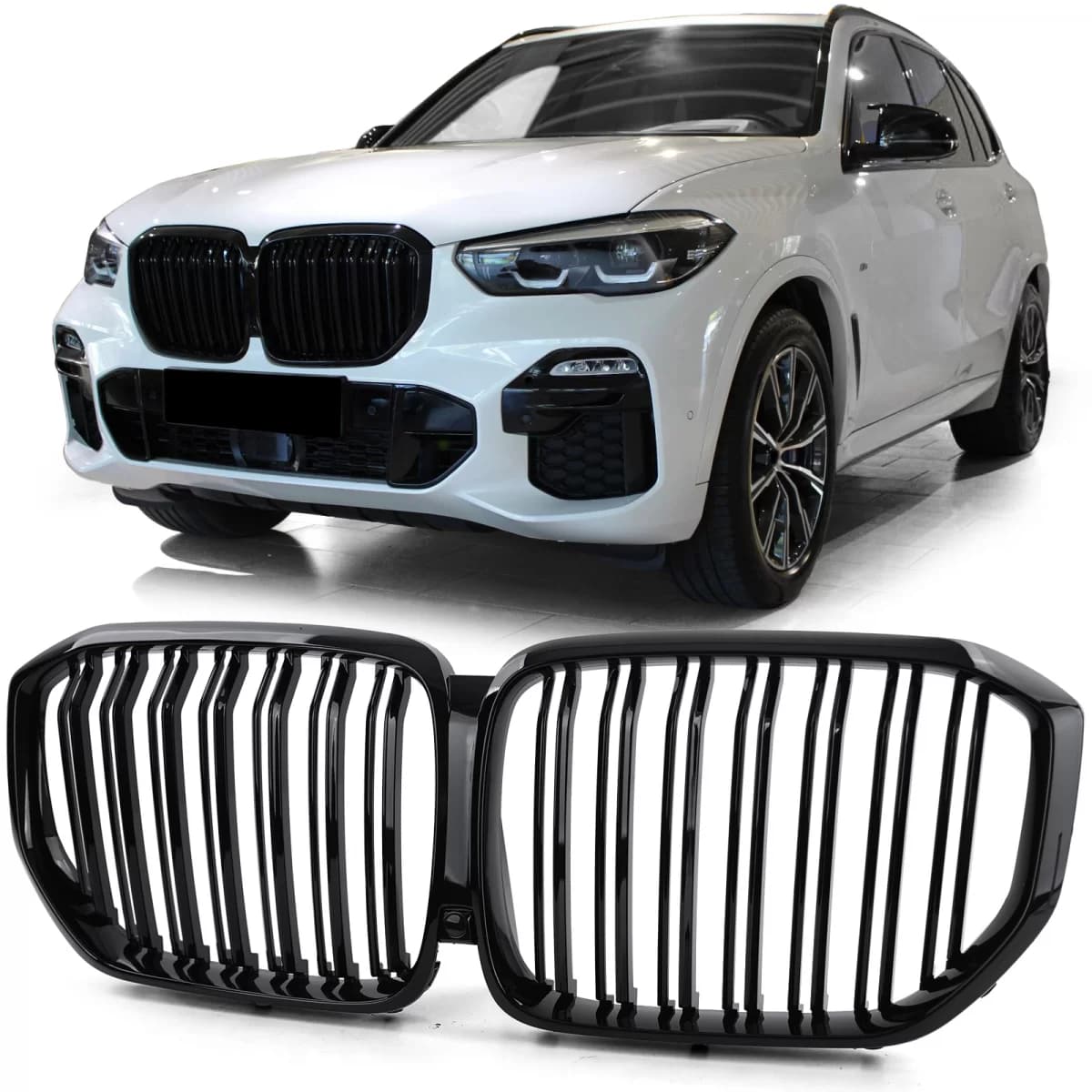 Sport double slat performance gloss grille suitable for BMW X5 G05 from 18