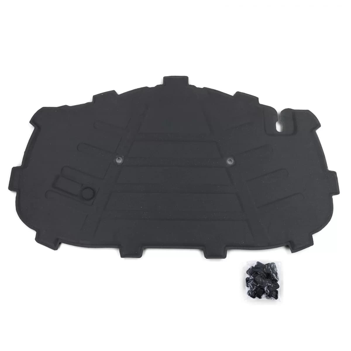 Bonnet insulation mat with clips for Audi A3 8V Sedan Cabriolet from 13