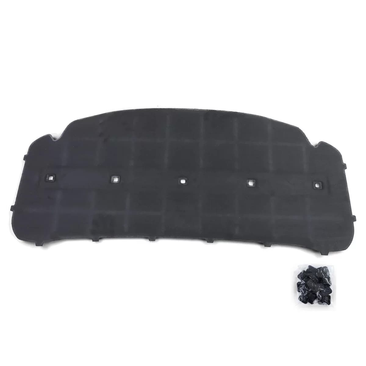 Bonnet insulation mat with clips for VW Touran 1T1 1T2 Caddy 2K 2C 03—08
