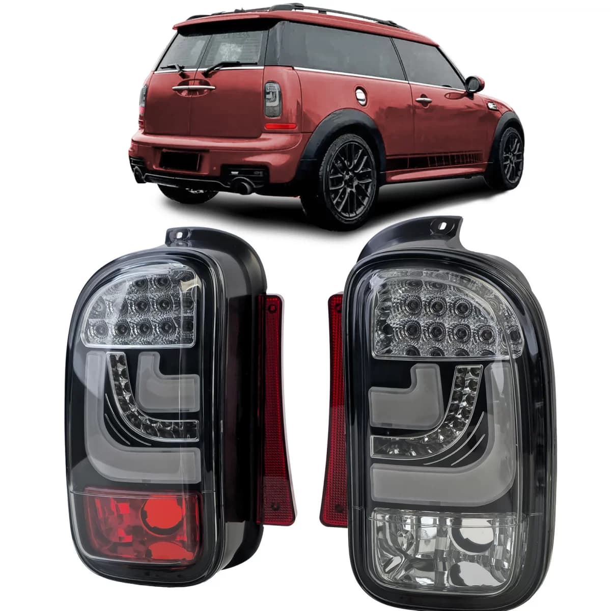 LED taillight set Edition Black Smoke fits Mini Clubman R55 2010-2014