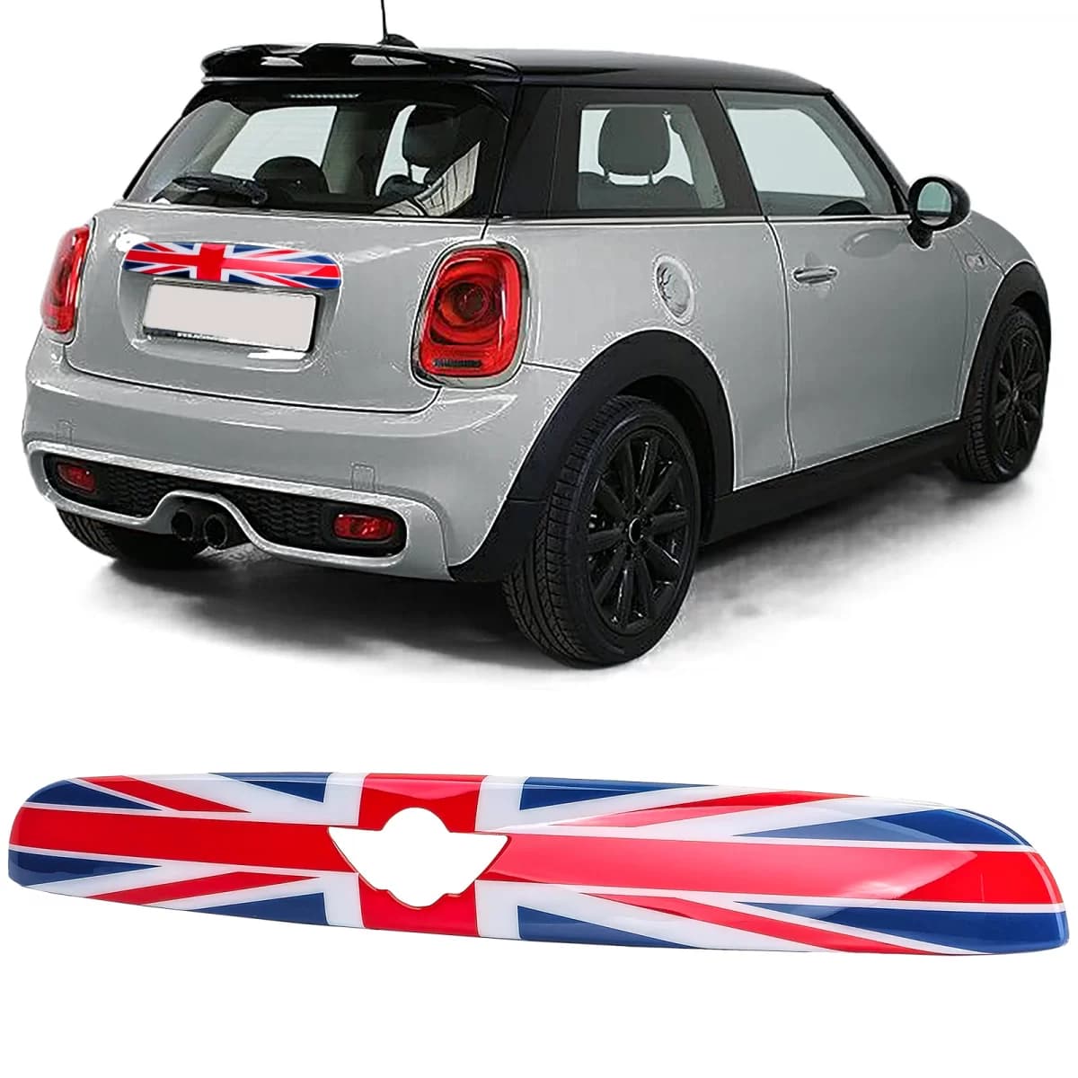 Tailgate Handle Cover Union Jack suitable for Mini F55 F56 F57 13-17