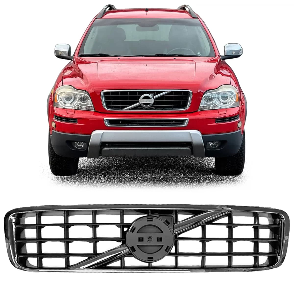 Radiator grille suitable for Volvo XC90 I 2002-2014