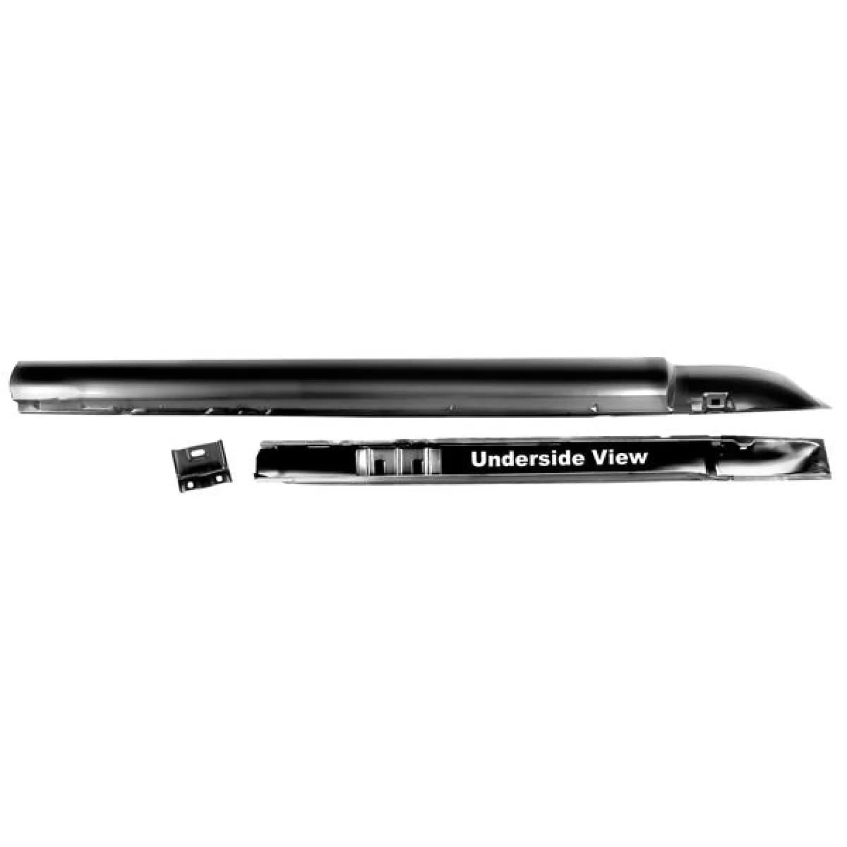 Outer right side skirt for Ford Mustang 65-66 Coupe Fastback