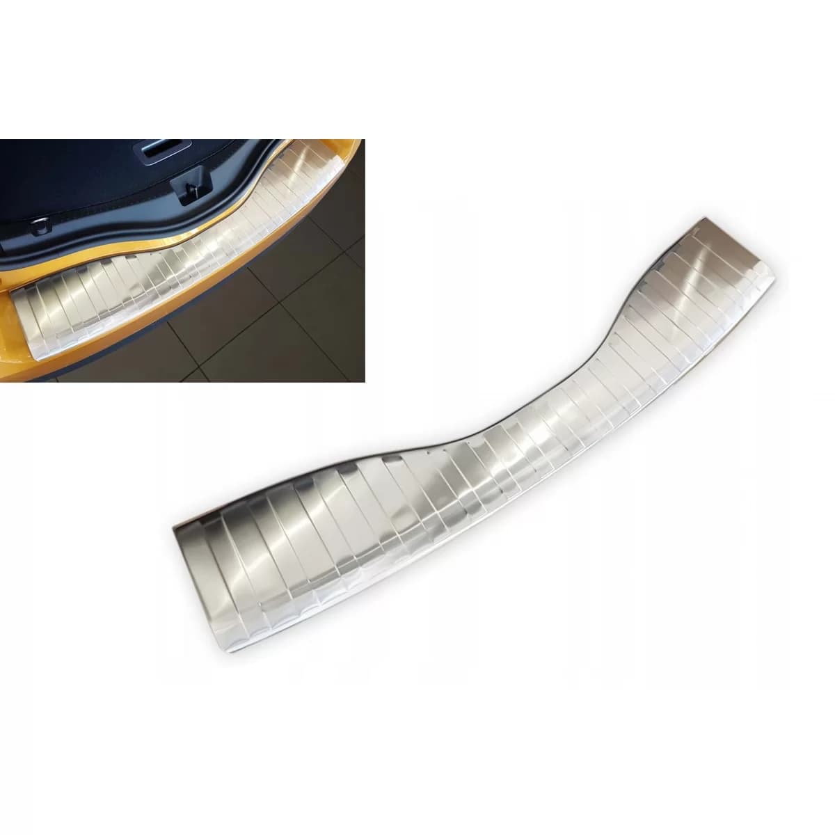 Avisa rear bumper protector suitable for Renault Scenic after 2016, chrome
