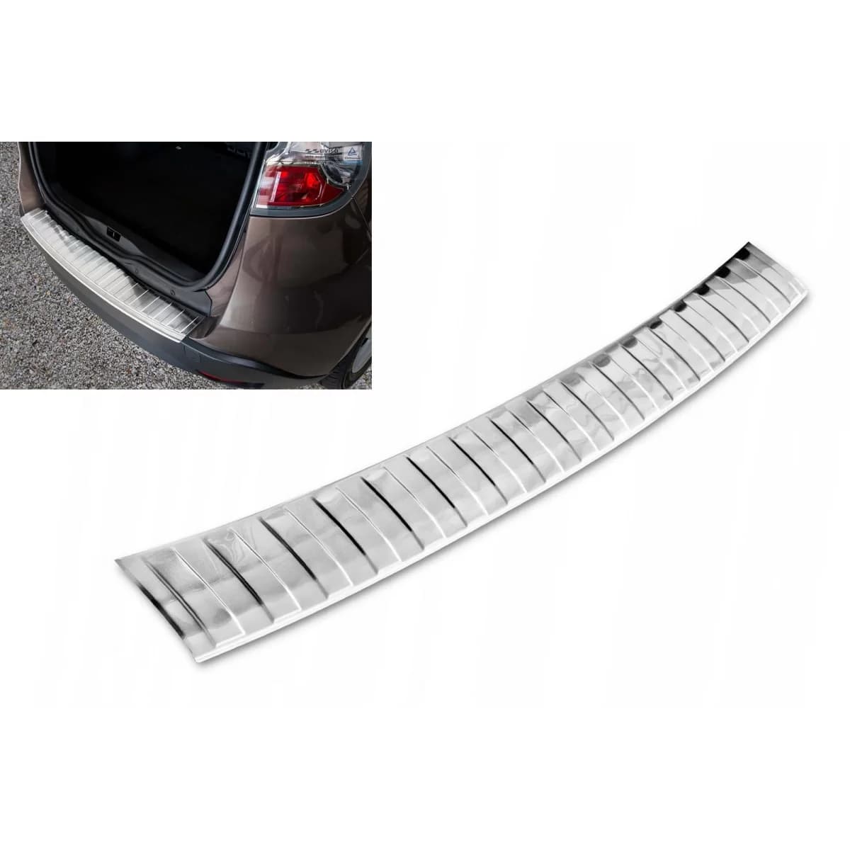 Avisa rear bumper protector suitable for Renault Scenic 2009-2016, chrome