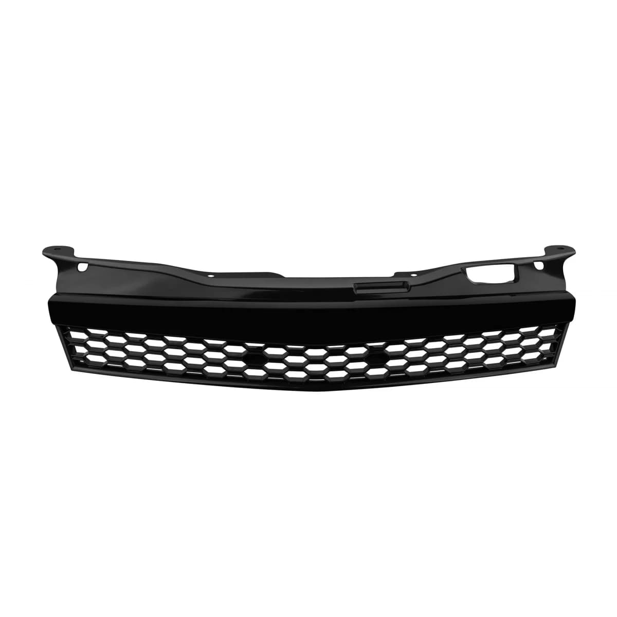 Black honeycomb grille without emblem suitable for Opel Astra H GTC 3 doors 2004-2007