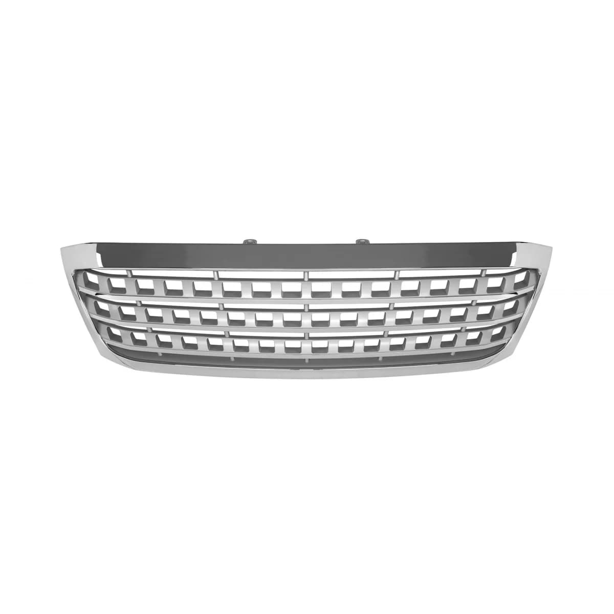 Chrome/gray grille suitable for Toyota Hilux 2008-2010, type Mercedes ML W164