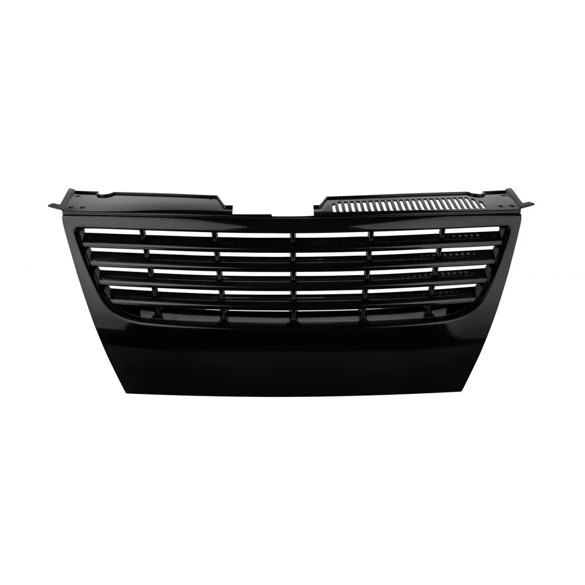 Black grille without emblem suitable for VW Passat 2005-2010 without parking sensor holes