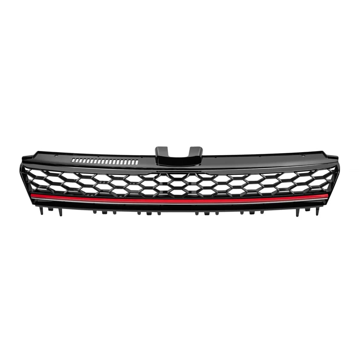 GTi grille suitable for VW Golf VII 2012-2017 for GTi bumper, without emblem opening