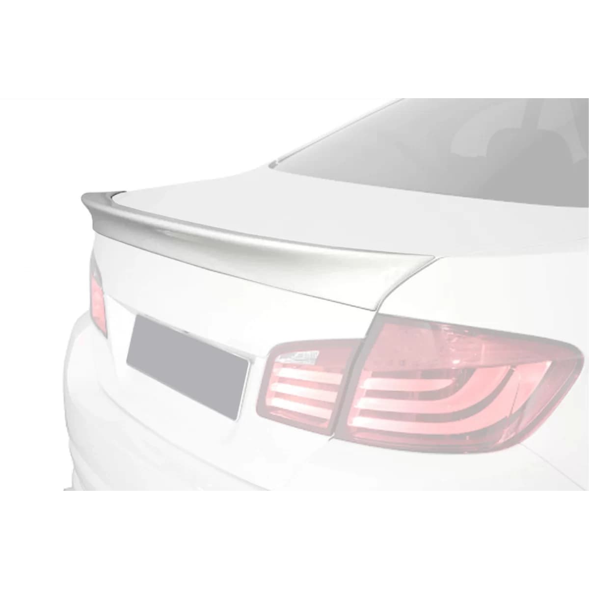 ACS type trunk spoiler suitable for BMW 5 Series F10 2010-2017, unpainted