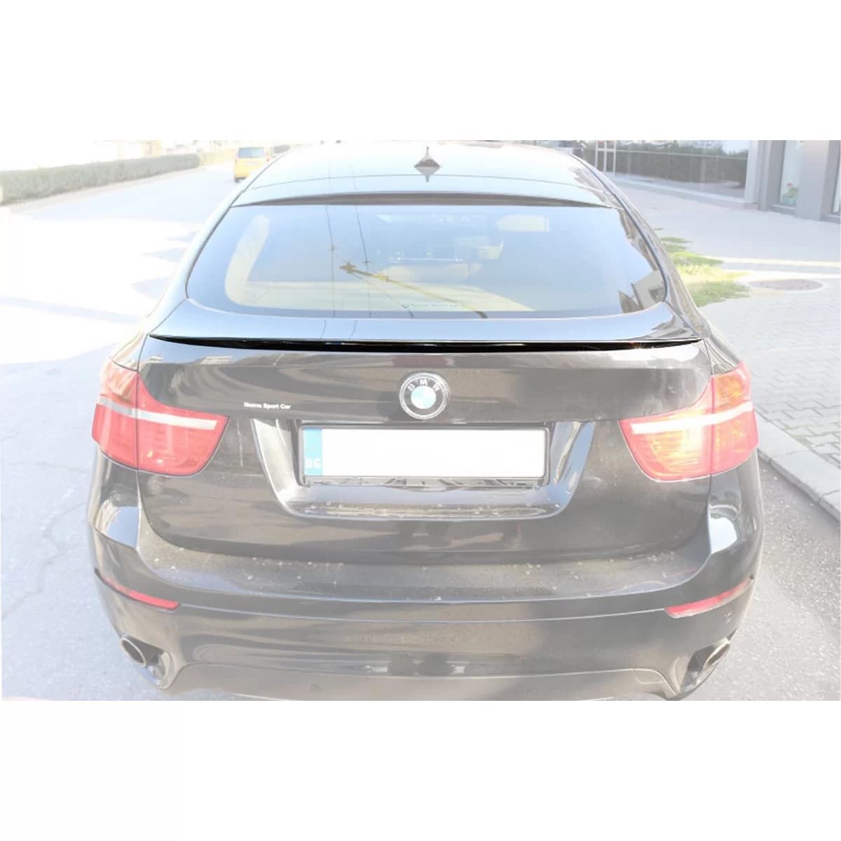 M-type trunk spoiler suitable for BMW X6 E71 2007-2014, unpainted