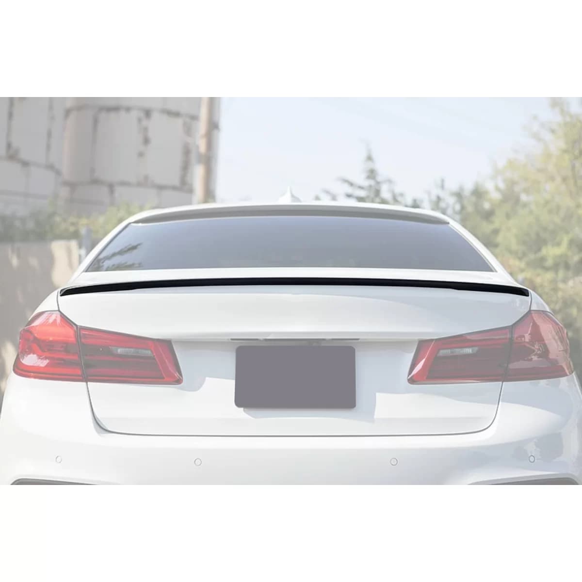 M Performance Design Design type spoiler suitable for trunk for BMW 5 Series G30 after 2017, unpainted