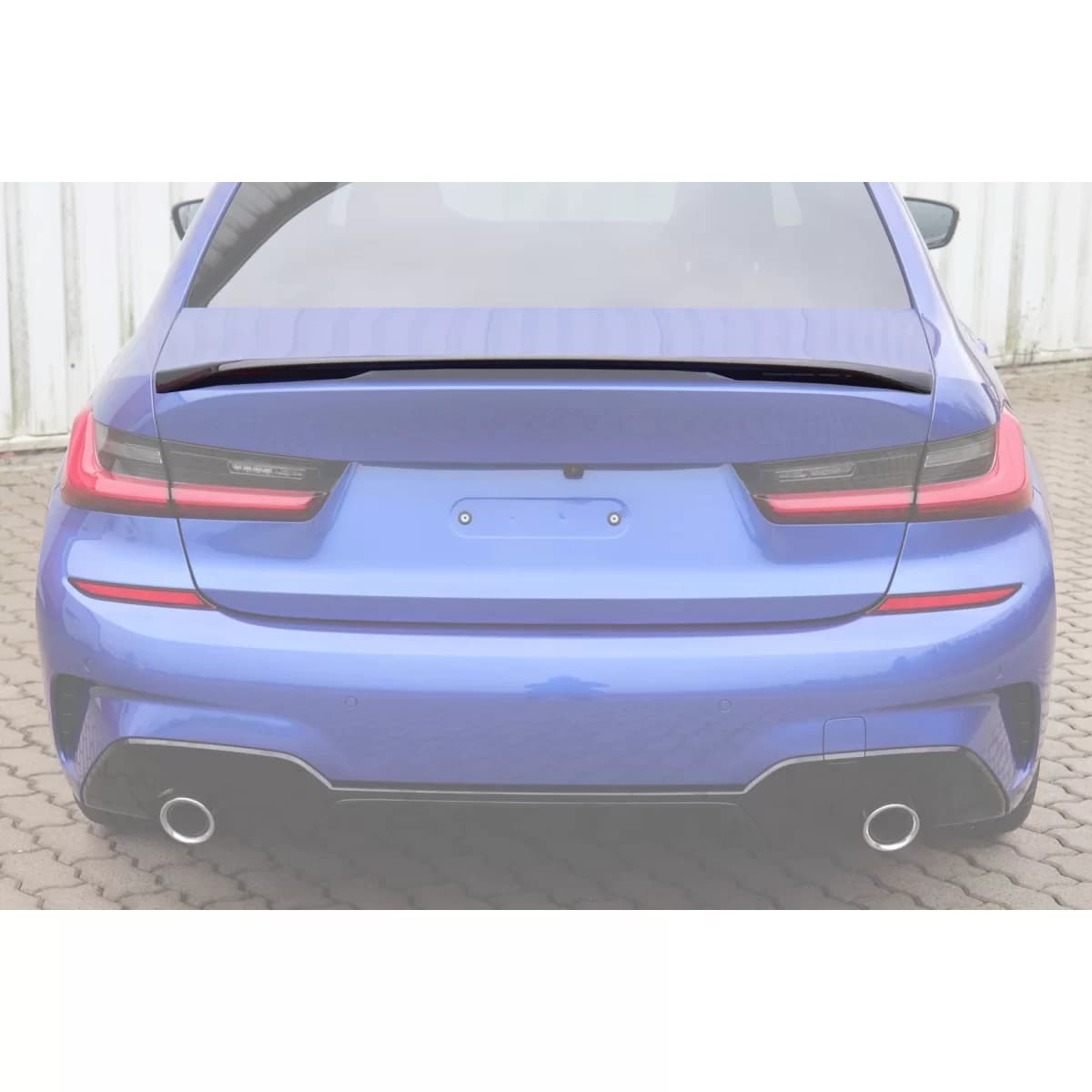 M Performance Design Design trunk spoiler suitable for BMW 3 Series G20 after 2019, unpainted