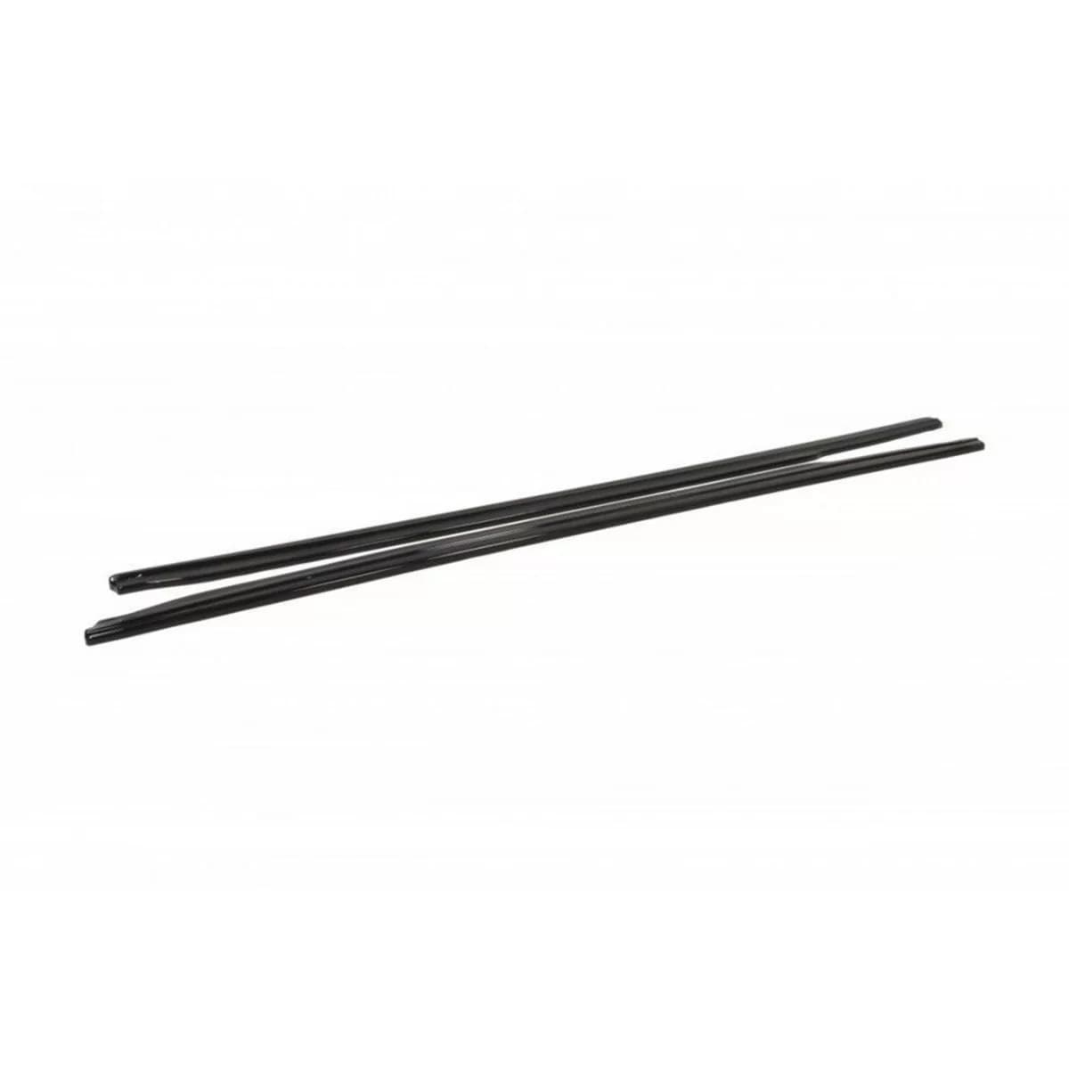Maxton Design additives suitable for BMW 5 Series GT F07 2009-2013 side skirts, black lacquer