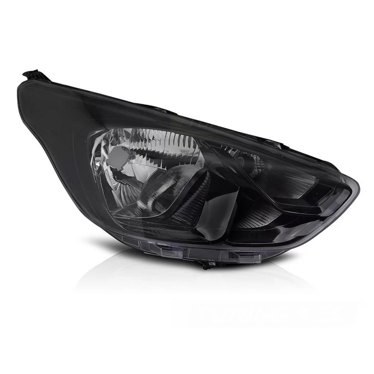Right reflector headlight suitable for Ford Ka+ 2018-2020 with black base
