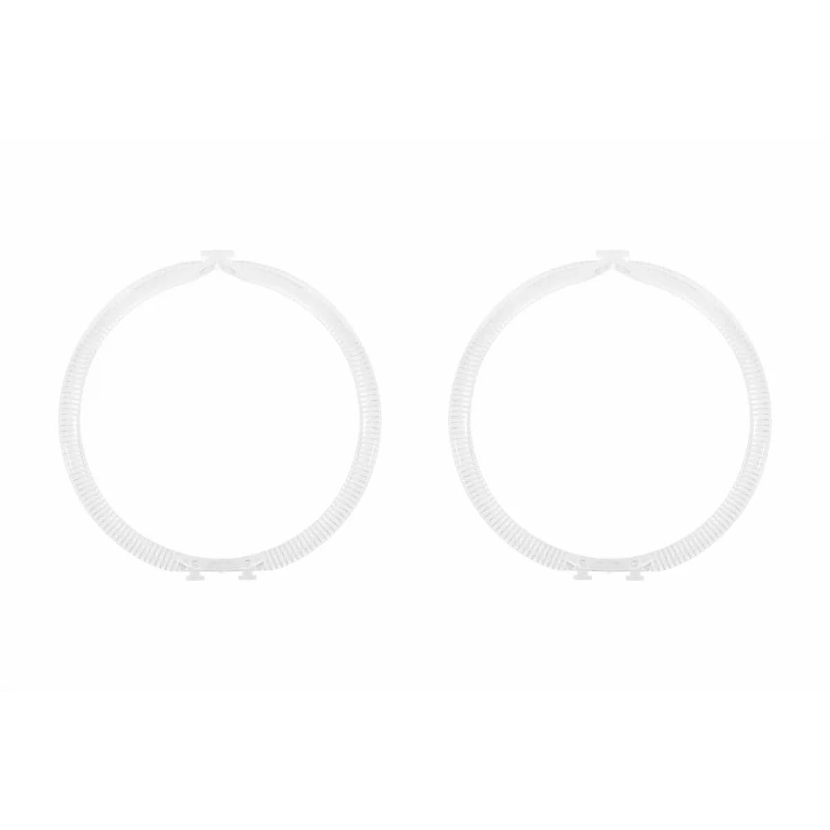 Set of light guides suitable for small ring on BMW 5 Series GT F07 2009-2013, left and right