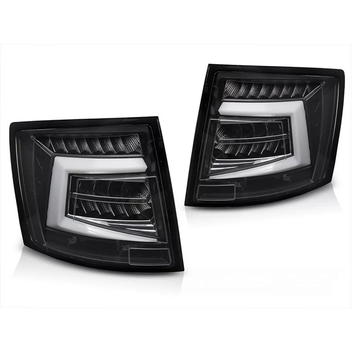 LED tail light set suitable for Skoda Octavia Combi 2012-2016, for the model with factory LED tail lights, with black base, left and right