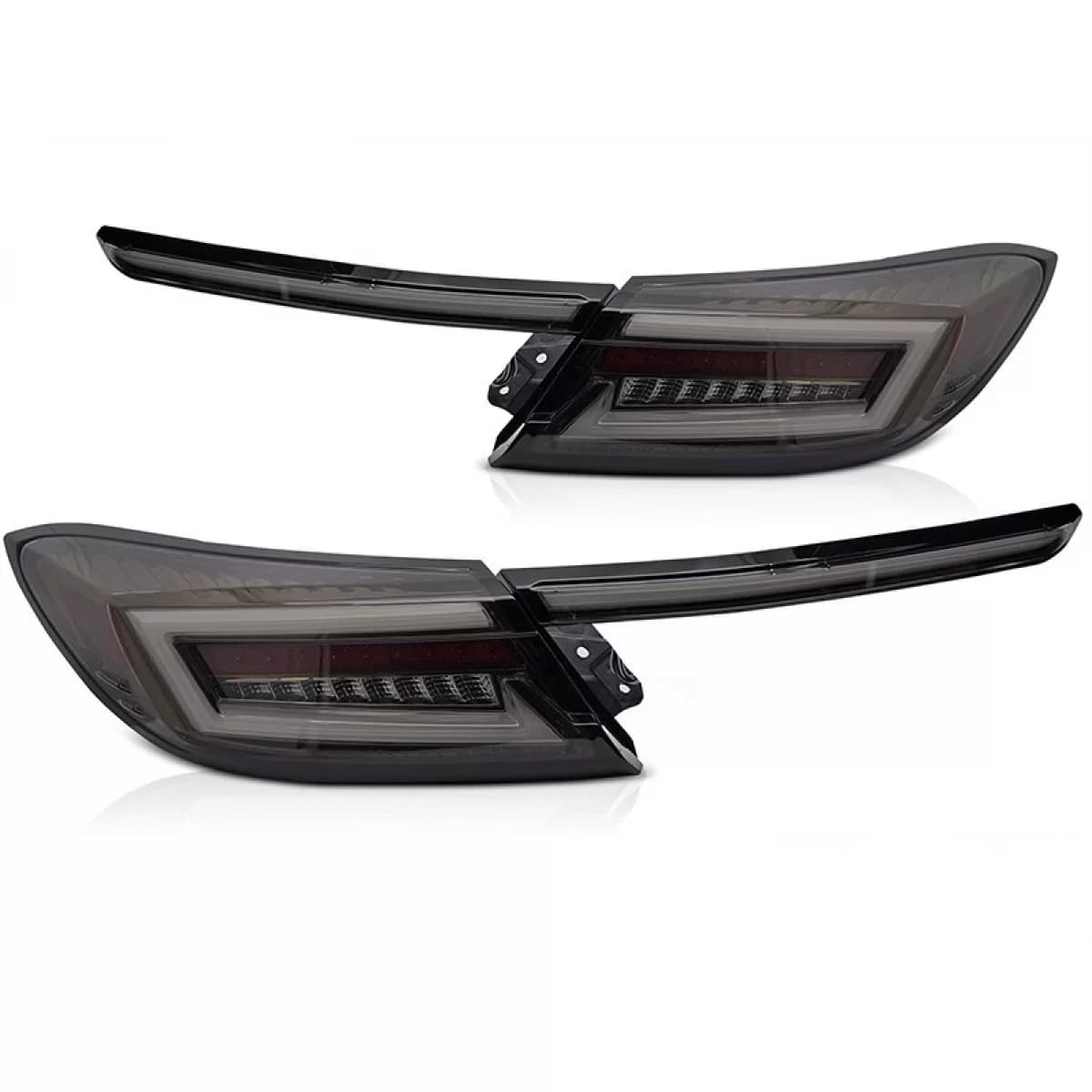 Tuning LED tail light set suitable for Toyota GR86 after 2021 with smoked base, left and right