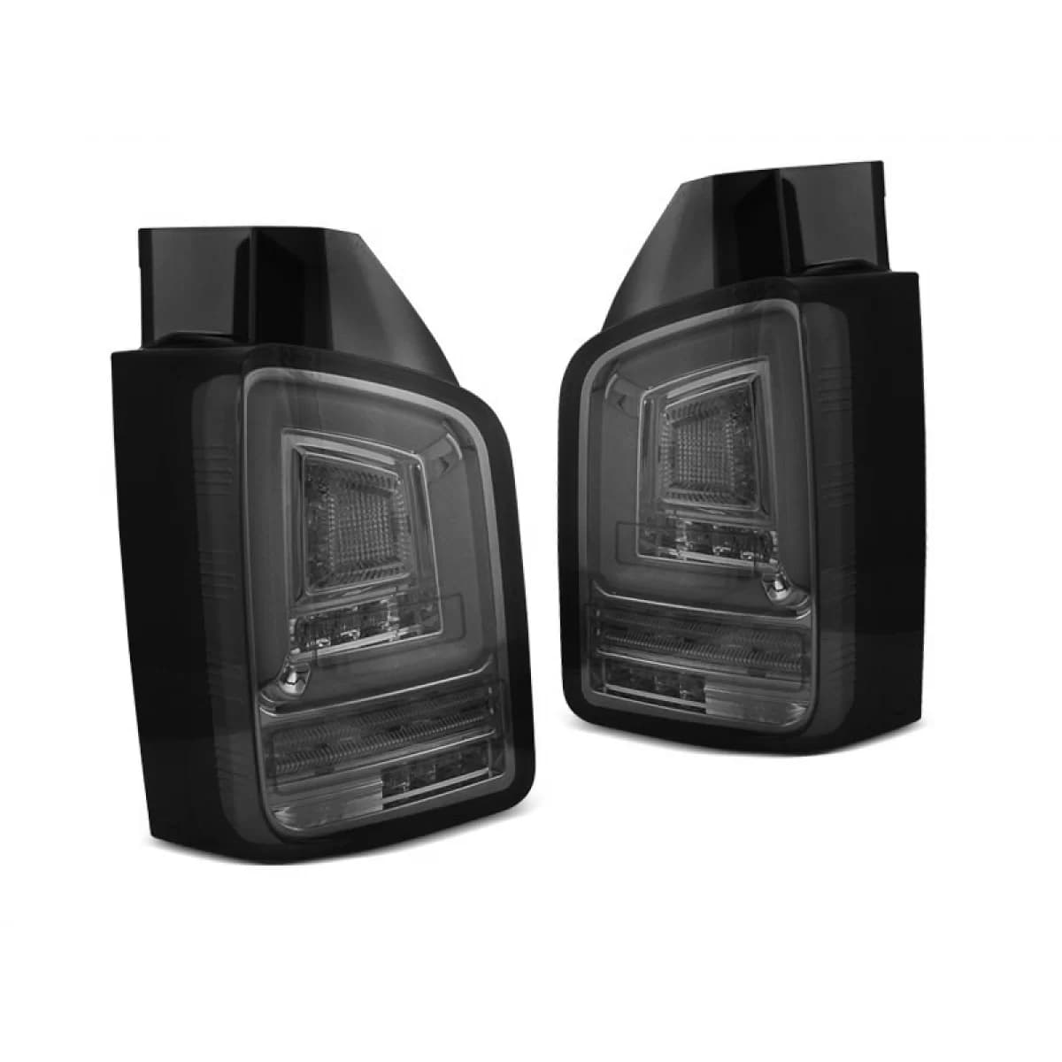 Complete tuning smoked LED taillights suitable for Volkswagen T5 2010-2015, left and right