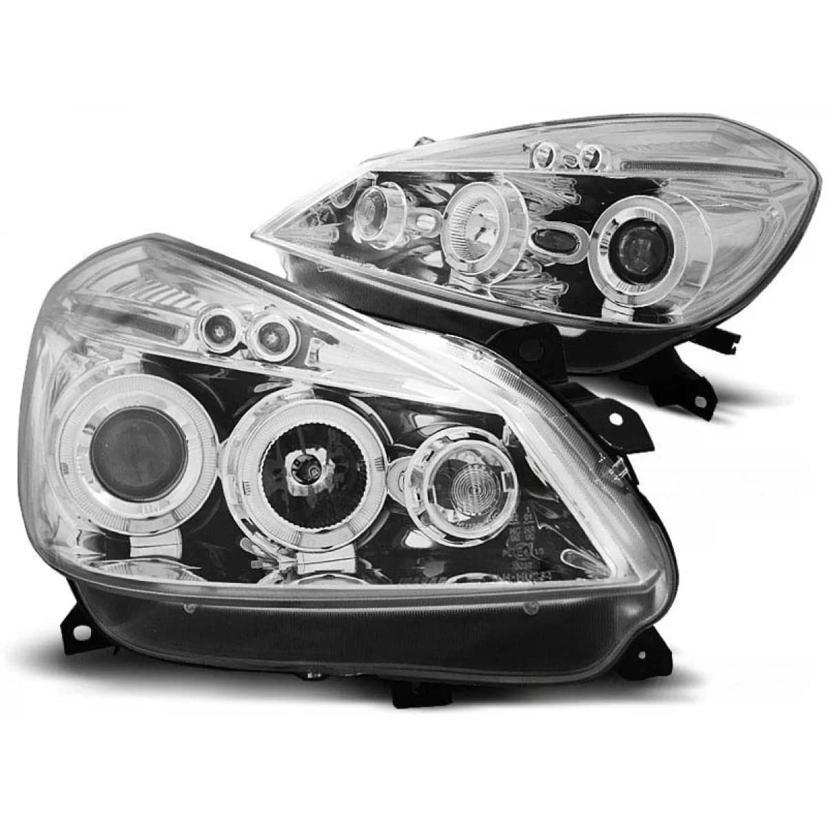 Tuning headlight set suitable for RENAULT CLIO 3 2005-2009, left and right