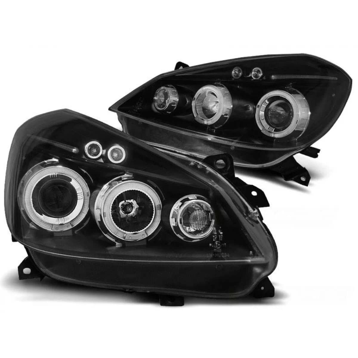 TUNING HEADLIGHTS SET suitable for RENAULT CLIO 3 2005-2009, LEFT AND RIGHT