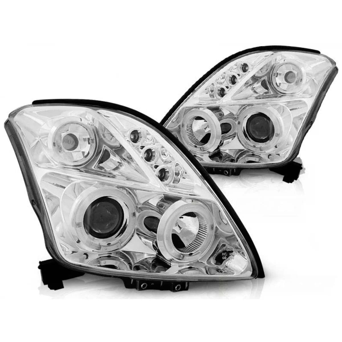 Tuning headlight set suitable for SUZUKI SWIFT 05.2005-2010, left and right