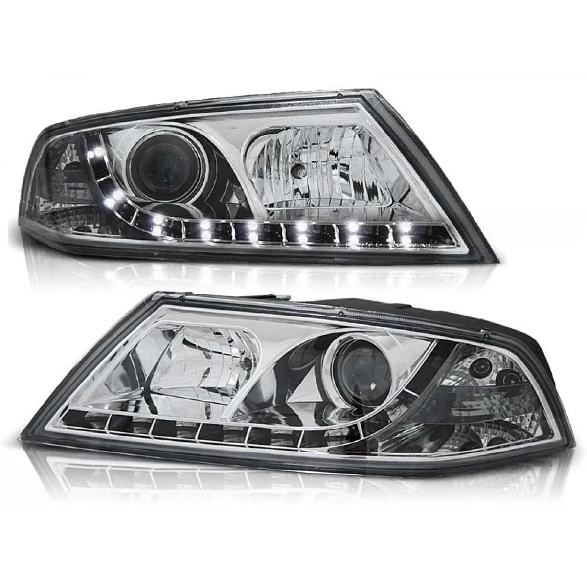 Tuning headlight set suitable for SKODA OCTAVIA 2 03.2004-2008, left and right