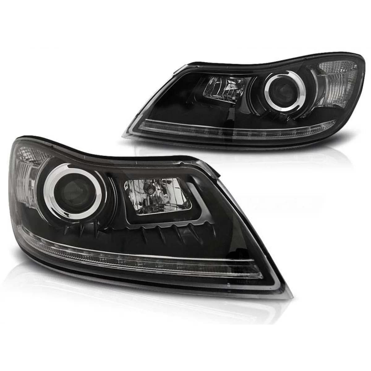 Tuning headlight set suitable for SKODA OCTAVIA 2009-2012, left and right